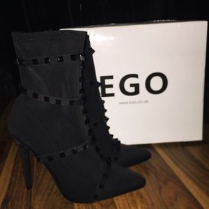 Axel Studded Detail Sock Boot